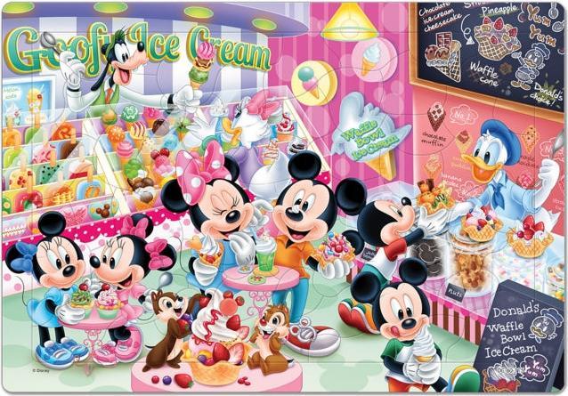 Image du produit Disney Mickey & Friends - Puzzle pour enfants "Trouvez-le chez le marchand de glaces"!