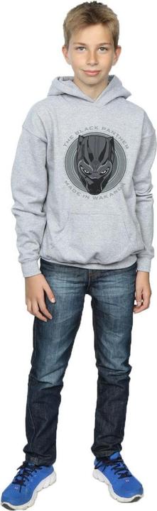Actual product image Boys Black Panther Made in Wakanda Hoodie (116)