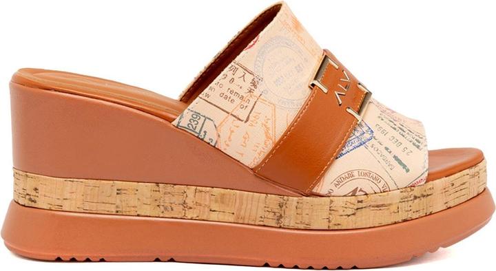 Produktbild ALV by Alviero Martini Damen Keil-Sandalen - Modell Estrada - 100% Polyurethan (39)