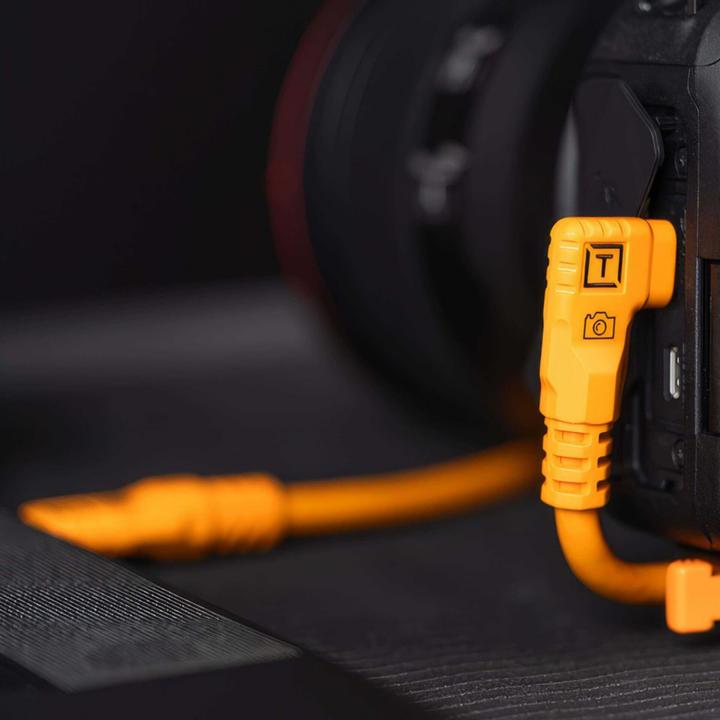 Image du produit Tether Tools TetherPro USB-C Optima 10G rechts orange 4,6m (4.60 m, USB 3.2 Gen 2)