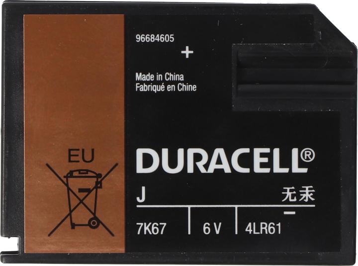 Image du produit Duracell Batterie 7K67 Flatpack 4LR61, V4918, V4018, 5000394767102 (1 pcs, J, 570 mAh)