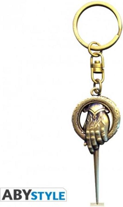 Actual product image ABYstyle GAME OF THRONES - Keychain 3D Hand of King X2