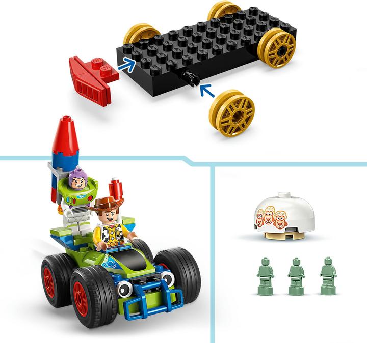 Productafbeelding LEGO Partyzug und das Auto RC aus Toy Story (43264, LEGO Disney)