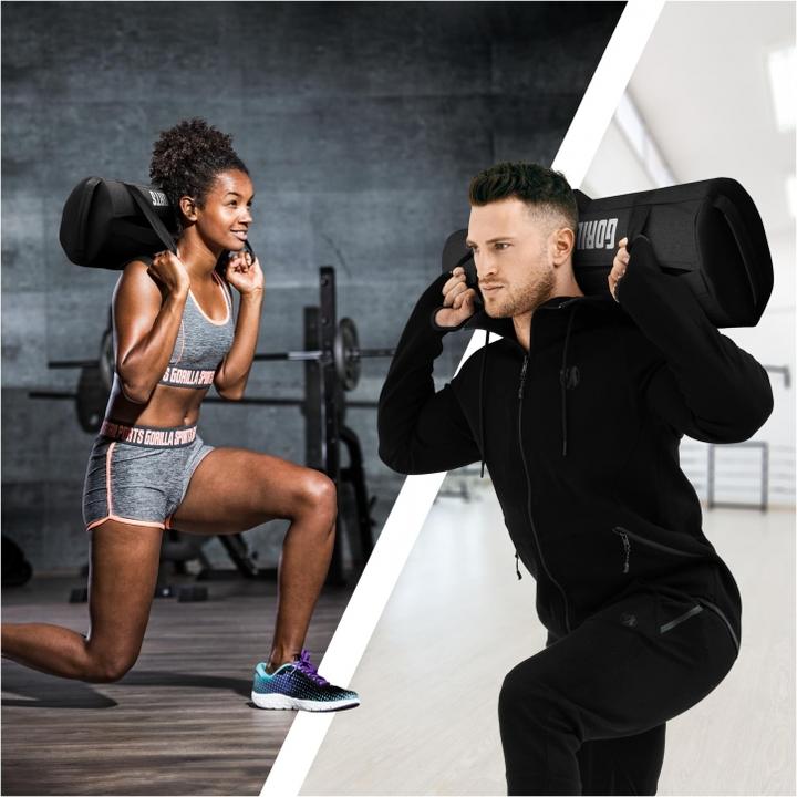 Immagine prodotto Gorilla Sports Sacco di sabbia fitness regolabile da 20 a 30 kg (4 x 5 kg)