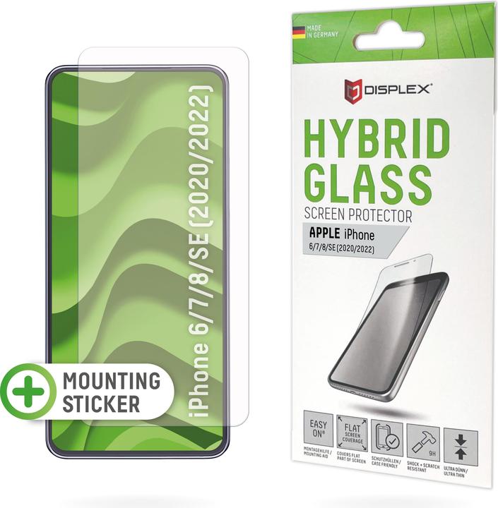 Actual product image Displex hybrid glass (1 Piece, Apple iPhone 6)