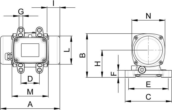 Image du produit NV Vibrateur électrique Vibrateurs d'extérieur série NEA/NEG/NED