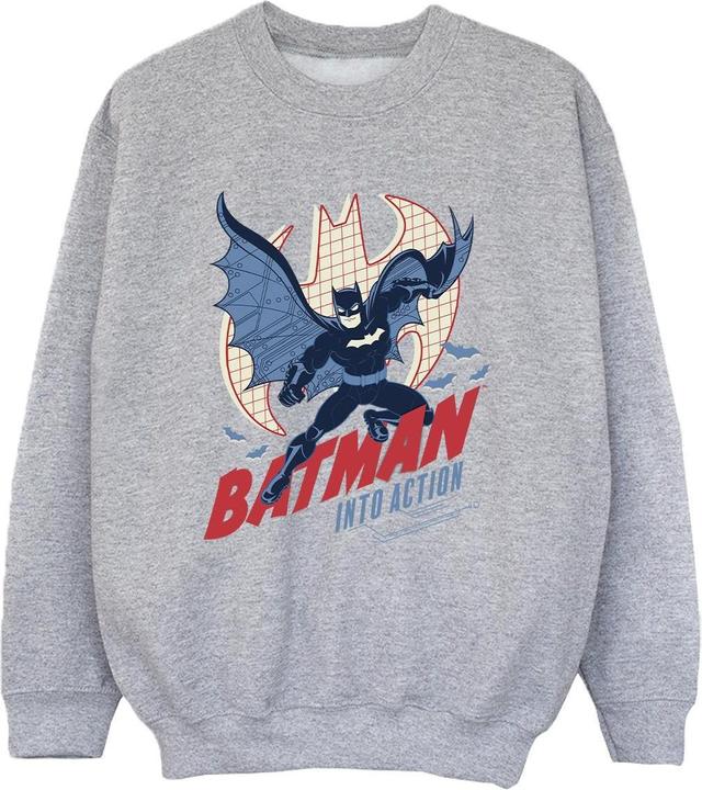 Batman Into Action Sweatshirt Jungen