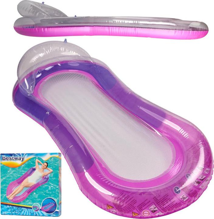 Immagine prodotto Ikonka BESTWAY 43103 Materasso gonfiabile a rete viola