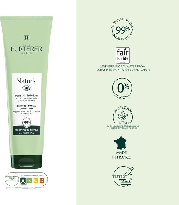 Produktbild Rene Furterer Naturia Entwirrender Balsam Bio (150 ml)