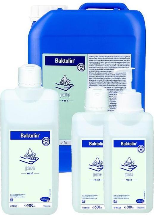 Actual product image Baktolin pure washing lotion lot (Soap lotion, 1000 ml)