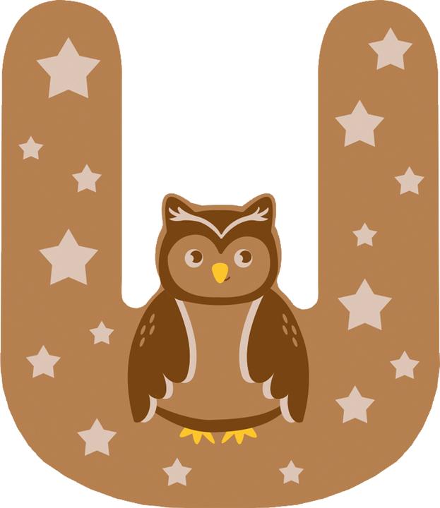 Produktbild small foot Holzbuchstabe Kinderzimmer U