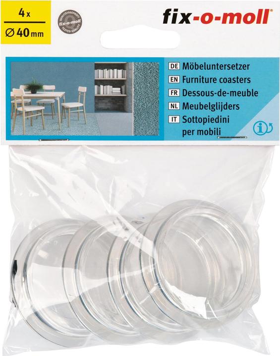 Fix-o-moll Möbeluntersetzer (4 Stück)