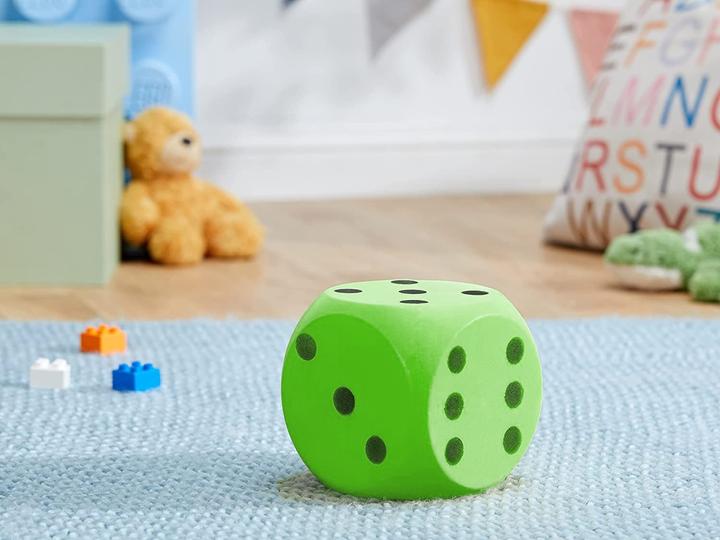 Actual product image John Foam Cube 15cm Green