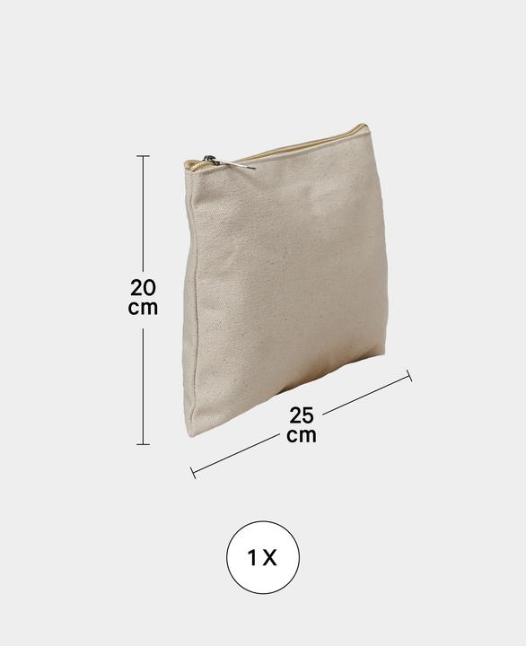 Actual product image I Am Creative Necessiare 25x20cm MAA1212.16 natural, cotton