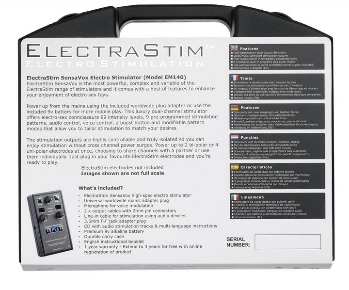 Produktbild ElectraStim SensaVox