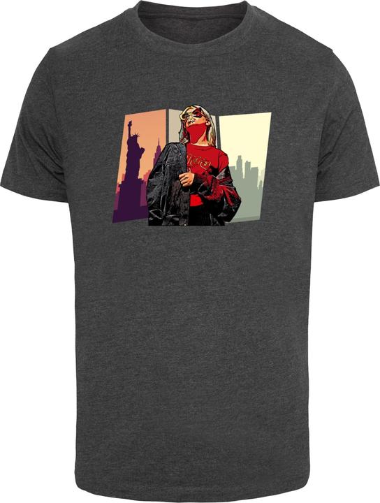 Merchcode Grand Red Girl T-Shirt Round Neck - 113519 (XL)