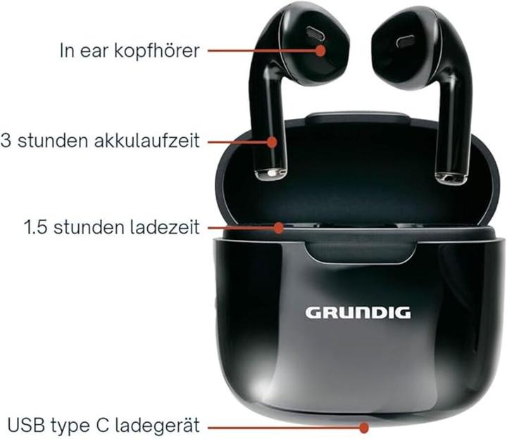 Actual product image Grundig Earbuds TWS 200mAh (3 h, Wireless)