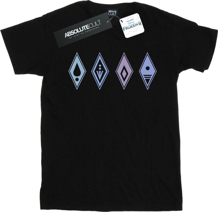 Produktbild Disney Frozen 2 Elements Symbols TShirt Mädchen (140, 146)