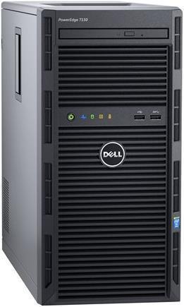 Dell PowerEdge T130 (Intel Xeon E3-1220 v5, 8 GB, Tower Server)