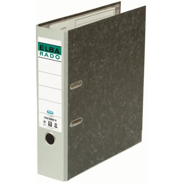 Image du produit Elba Classeur rado 100022602 DIN A4 80mm carton gris (A4, 80 mm, 1 pièce(s))