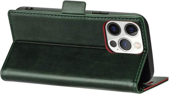 Actual product image N.Bekus iPhone 15 Pro - Flip Case Cover green (Apple iPhone 15 Pro)