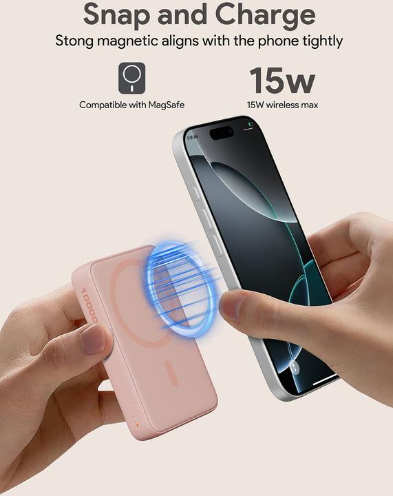 Produktbild Aukey MagFusion Slim (10000 mAh, 20 W, 37 Wh)