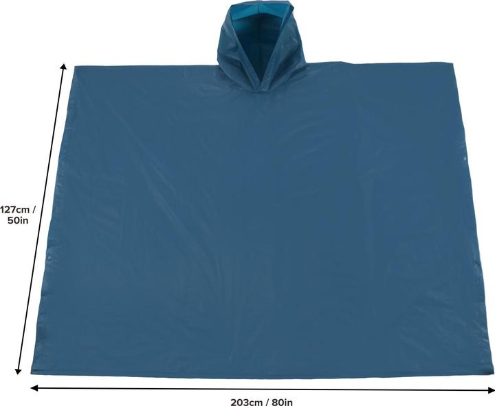 Actual product image Outdoor Spirit Rain poncho adults (One size)