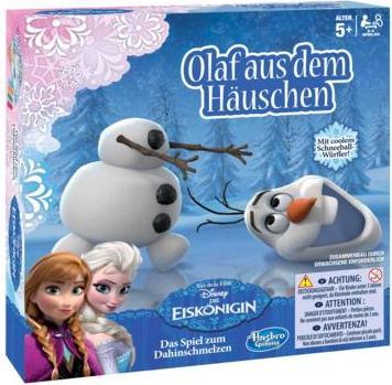 Hasbro Disney Die Eiskönigin, Olaf aus dem Häuschen (Deutsch)