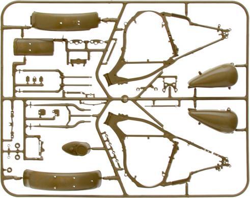 Actual product image Italeri US Army WWII Motorcycle WLA 750