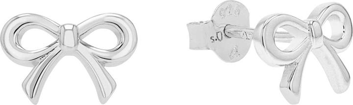 Immagine prodotto S.Oliver Ohrschmuck für Mädchen, 925 Sterling Silber | Schleife (Argento 925)