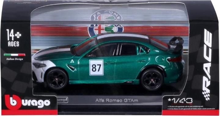 Actual product image Burago 925726.006 - Bburago ALFA ROMEO GTA RACE LIVERY - 1:43 Race