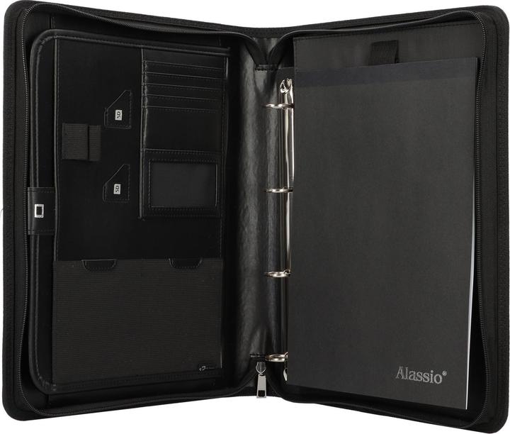 Actual product image Alassio Organiser folder RPET, A4, recycled PET, anthracite (A4, 1 x)