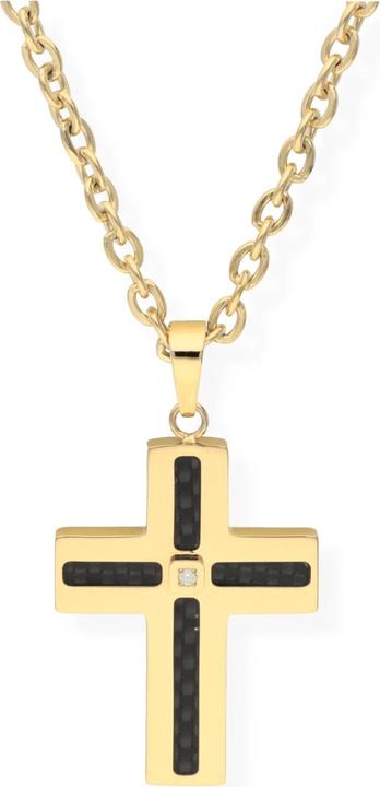 Carat Men's Classic Diamond (Edelstahl, 50 cm)