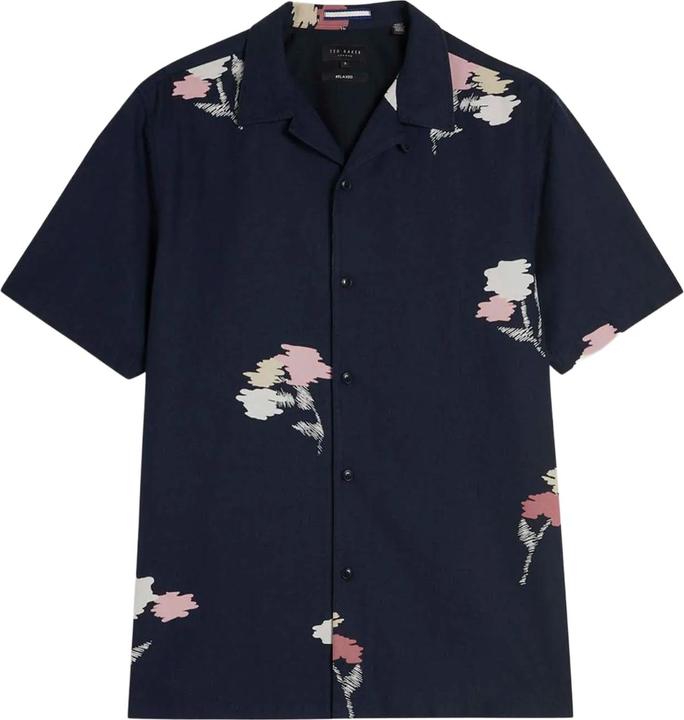 Ted Baker Mens Neele Short-Sleeved Shirt (S)