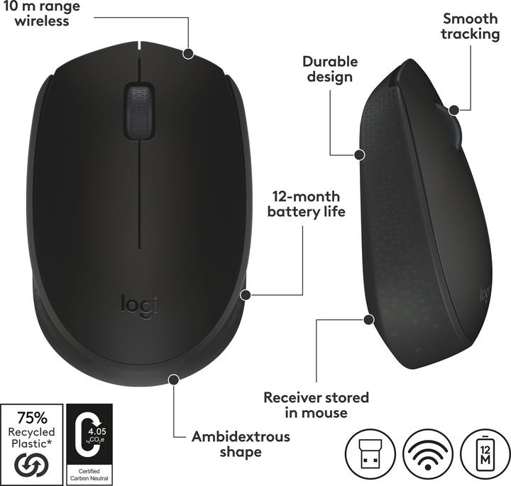 Image du produit Logitech M171 (Sans fil)