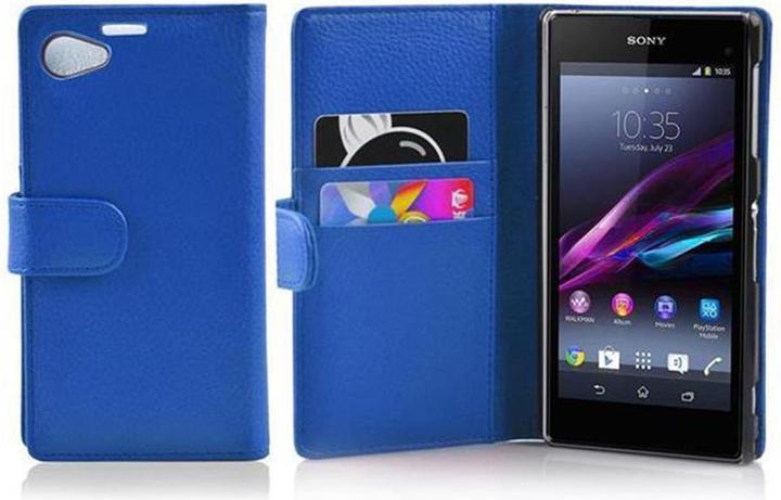 Actual product image Cadorabo Book with structure cover (Sony Xperia Z1 Compact)