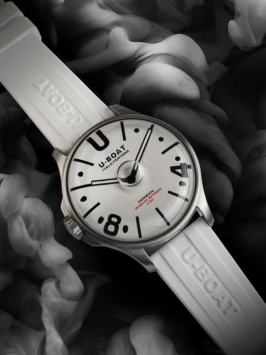 Produktbild U-Boat 9542 Darkmoon White SS Herrenuhr 44mm 5ATM (Analoguhr, 44 mm)