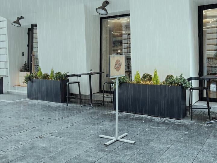 Productafbeelding Durable INFO STAND BUITEN A3 vloerstandaard 638 mm x 1420 mm x 638 mm 1 st. (A3)