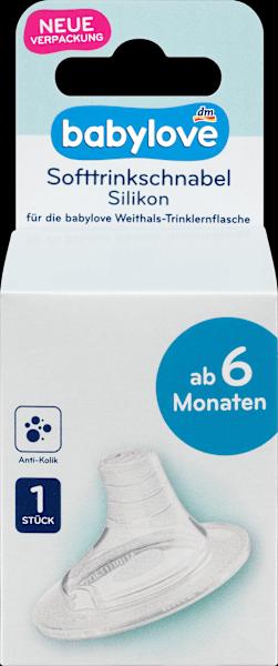 Produktbild dm babylove Babylove, weiches Silikon -Mundstück, Grösse 2, ab 6 Monaten, 1 Stück