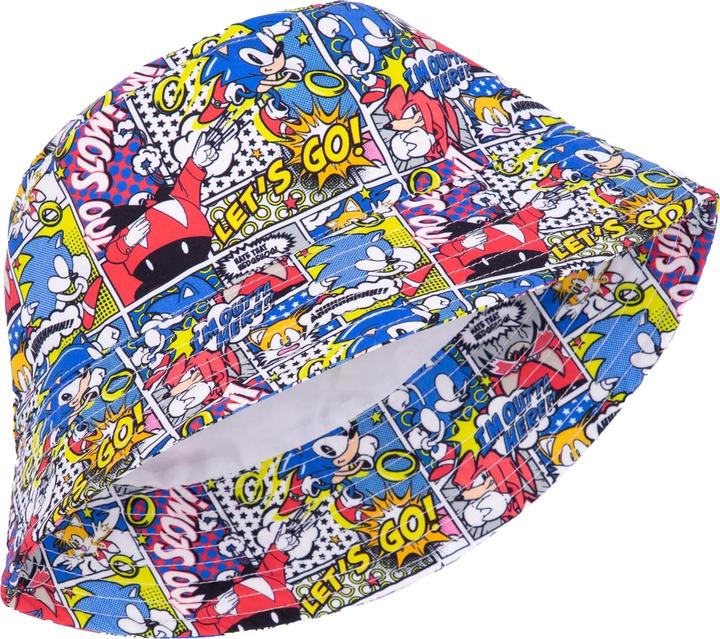 Actual product image Sonic The Hedgehog Unisex Adult Comic Bucket Hat (One size)