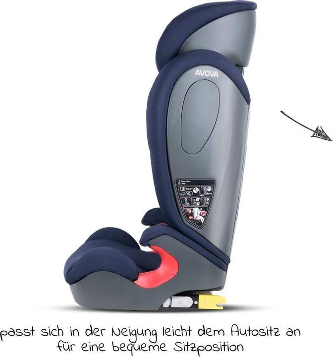 Produktbild Avova Kindersitze 15-36 kg Kindersitz Star-Fix i-Size 100 cm - 150 cm / 3 Jahre (Kindersitzerhöhung, ECE R129/i-Size Norm)