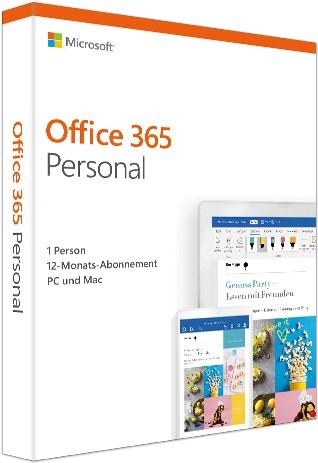 Image du produit Microsoft Office 365 Personal (1 Utilisateur, 12 mois)
