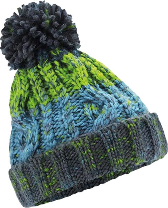 Actual product image Beechfield Childrens/Kids Corkscrew Pom Pom Beanie