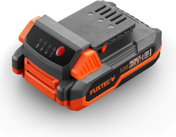 Productafbeelding Fuxtec 20V accu bladblazer FX-E1LB20 SET 1 met 2 x accu 2Ah, 1 x lader 1A (Oplaadbare batterij, Vacuüm en ventilator)