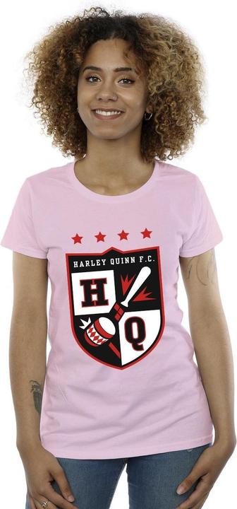 Image du produit Justice League - T-shirt HARLEY QUINN FC POCKET - Femme (M)