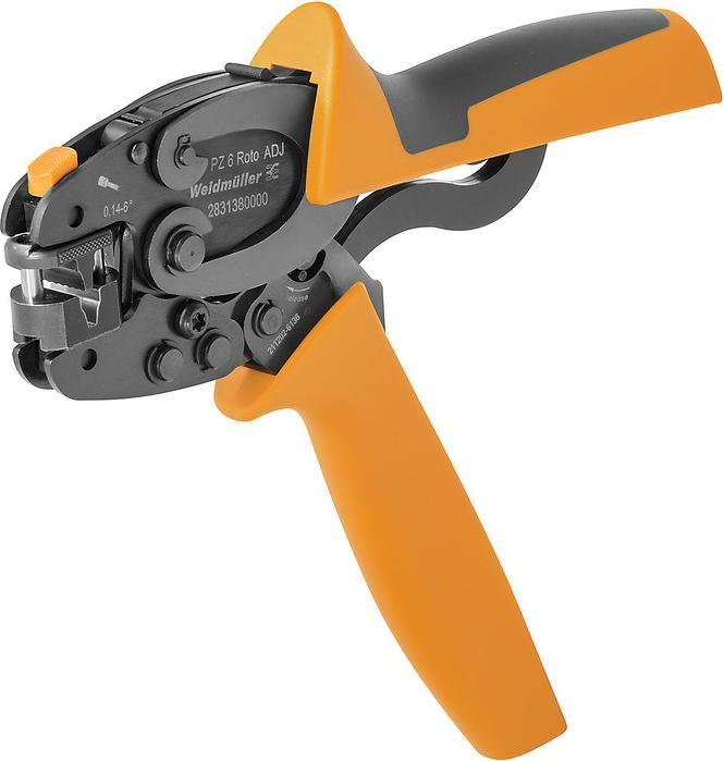 Actual product image Weidmüller WEI PZ 6 ROTO ADJ crimping pliers (200 mm)