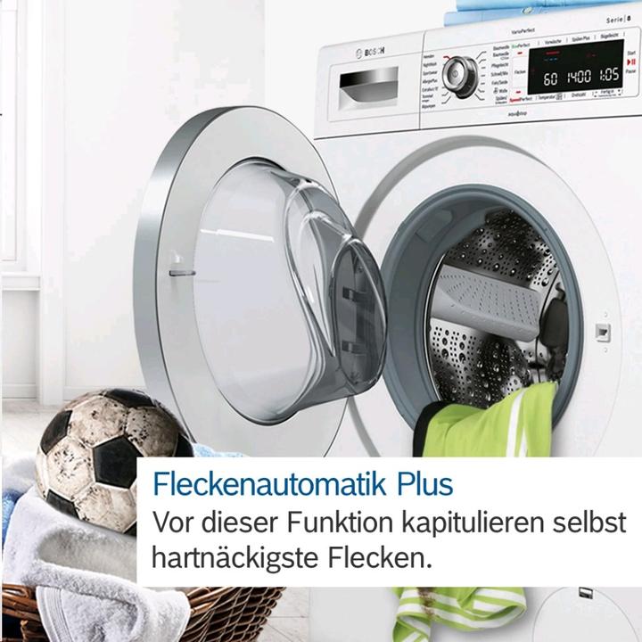 Image du produit Bosch Hausgeräte HomeProfessional WAVH8E41CH (9 kg, Gauche, Fiche CH)