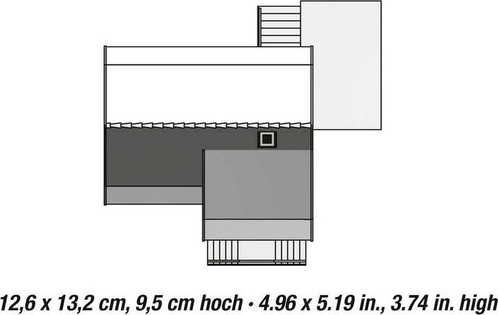 Produktbild Noch H0 Siedlungshaus mit Garage