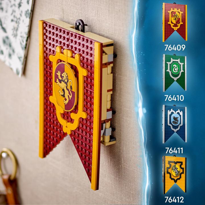 Produktbild LEGO Hausbanner Gryffindor (76409, LEGO Harry Potter)