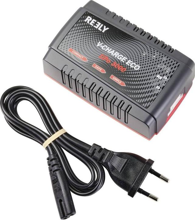 Immagine prodotto Reely Caricabatterie V-CHARGE ECO LiPo 3000 modello 230 V 3 A LiPo